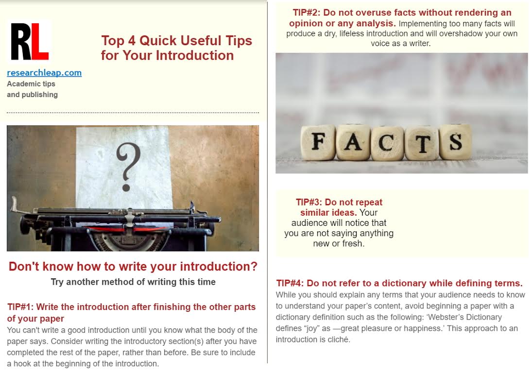 top-4-quick-useful-tips-for-your-introduction - Research leap