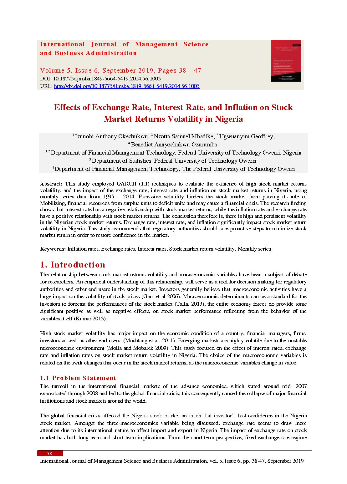 5 Effects Of Exchange Rate Interest Rate And Inflation Research Leap