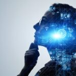 Artificial Intelligence and Academic Publishing concept image